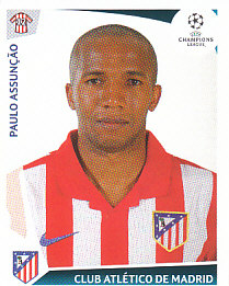 Paulo Assuncao Atletico Madrid samolepka UEFA Champions League 2009/10 #254